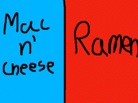 Mac and Cheese or Ramen?