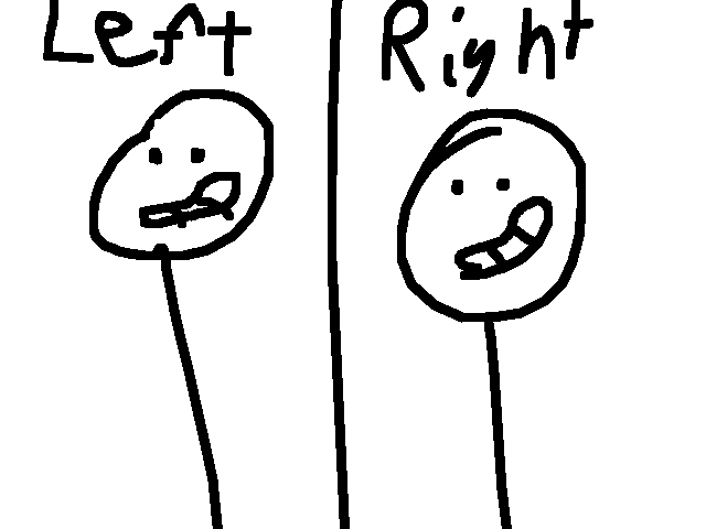 Using both hands