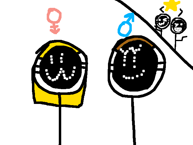 New Ocs: Vina and Ray