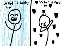 The big bucket of water