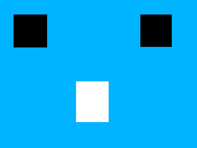 The White Shrinking Square