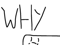 Why does no one ever notice me;_;