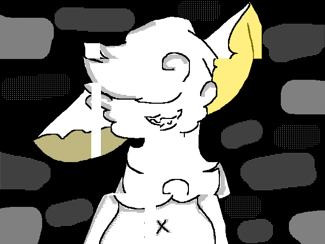 Glitchy floof