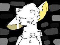 Glitchy floof