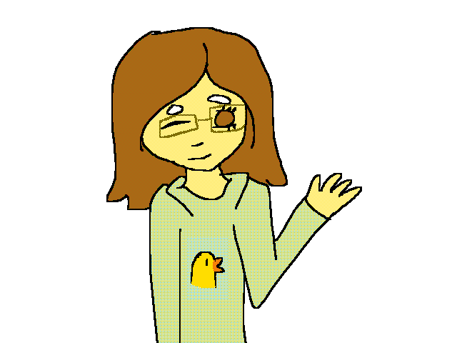 Ok I can't draw glasses