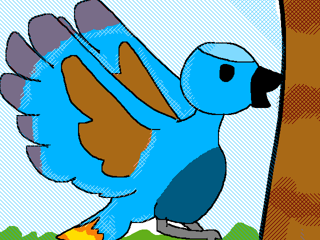 Blue bird