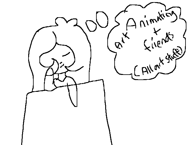 Me at school(happens every time;-;)