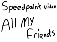 Speed Paint(All my friends, @GloriaDraws)