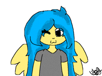 I just made this fan art for a YouTuber....