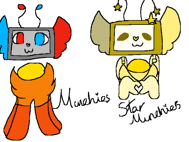 All 4 munchiesUwU