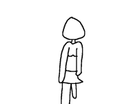 I can't make a walking animation;-;