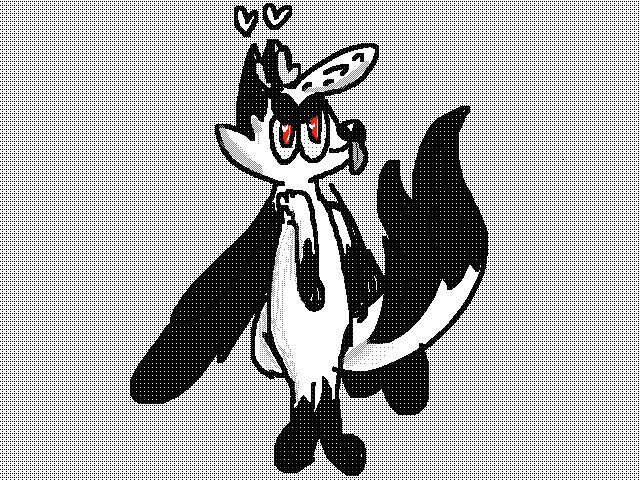 Art trad with @infernopaws