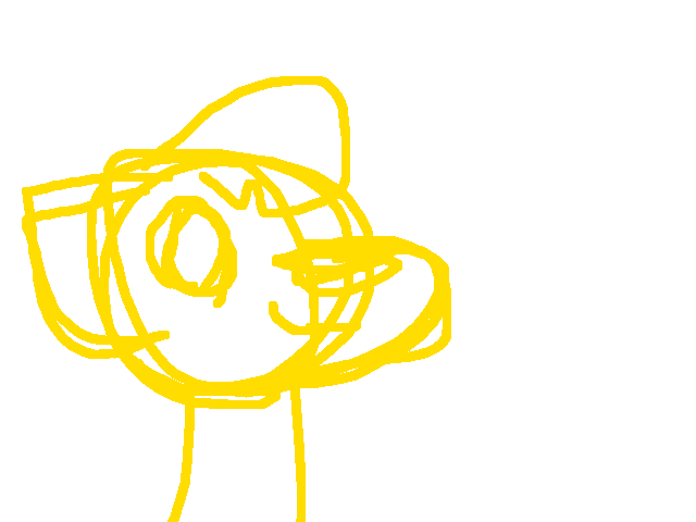I drew this with mah left hand COZ I'm bored