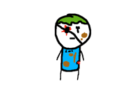Stranded island character