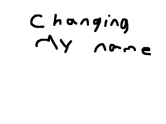 Changing name to @Serpy