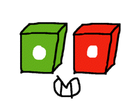 Making squares with pugs tips