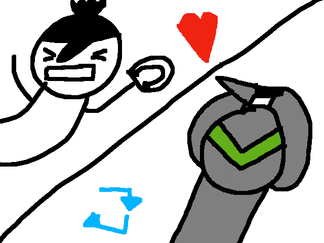 The battle