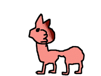 Pig hibrid thing.. (using scribbles wolf technique