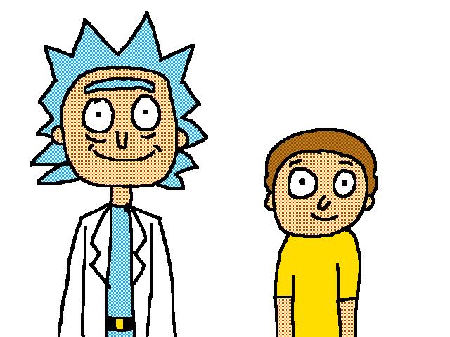 Rick is actually happy now