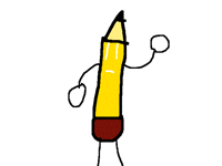 Running pencil