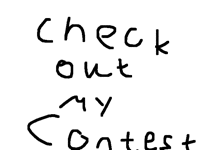 Check my contest out!