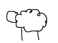 Beep beep im a faceless sheep