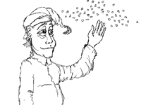 It’s snowing again