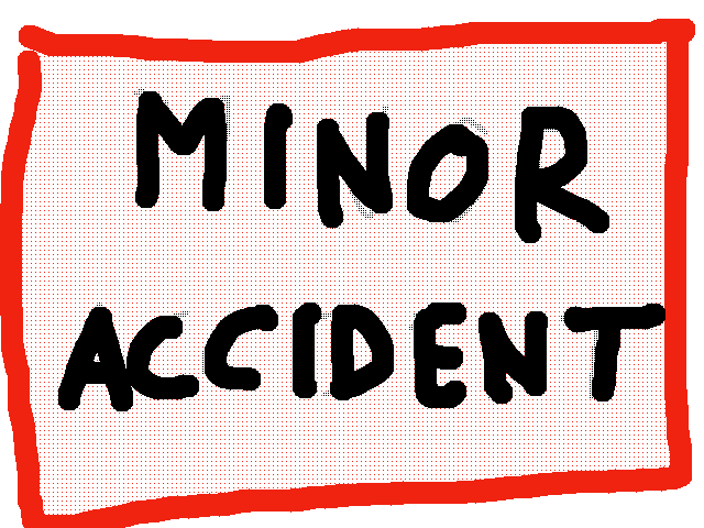 Minor accident