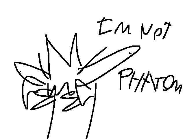 I'm not phantom you idiots