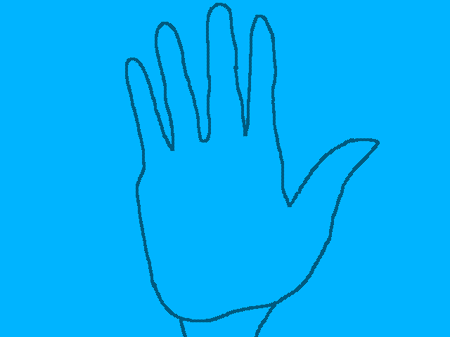 Arm and cold glass