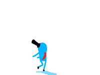The endless path (walk cycle)