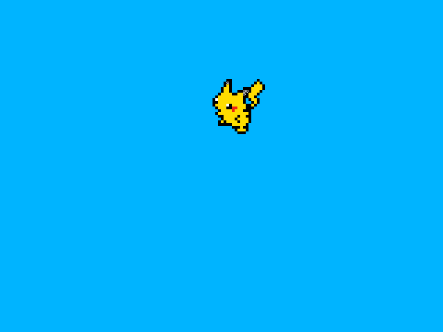 Pixel Pikachu