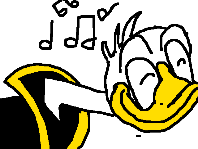 Donald duck is music!