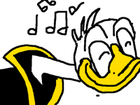 Donald duck is music!