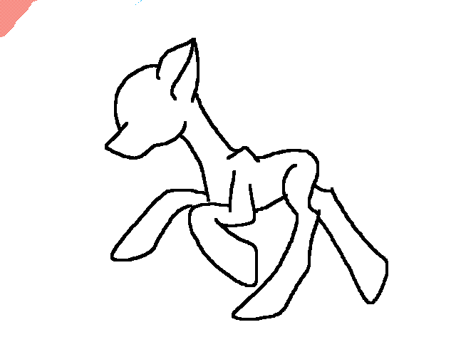 Pony running