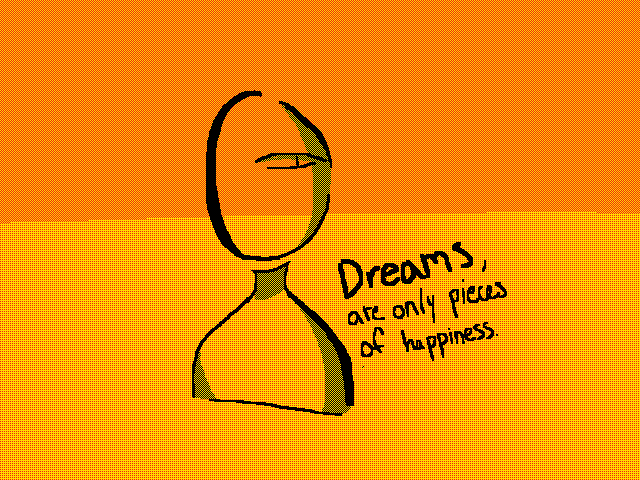 //dreams// two frame animations.
