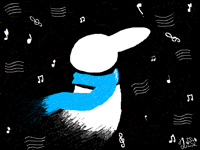 Digital musicbunny