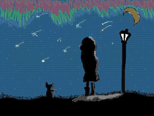 Beautiful night sky