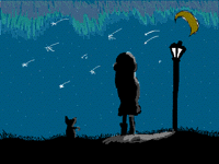 Beautiful night sky