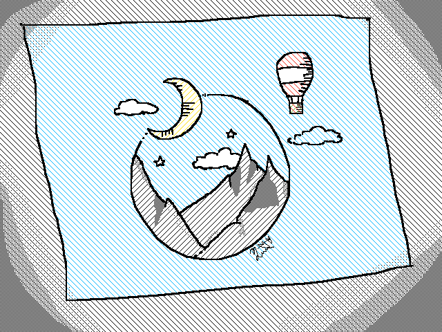 Dreams in a drawing?