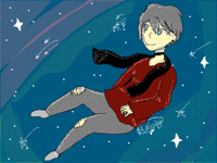 Kim yoongi in space