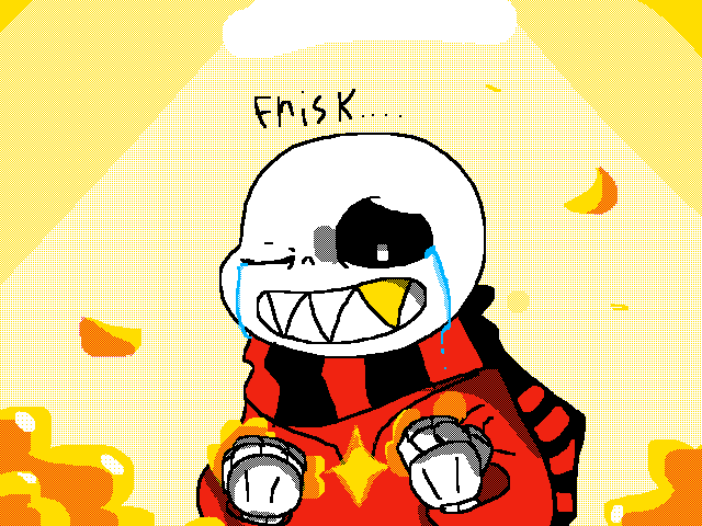 {F-Frisk...}(by ultronicfloofy)