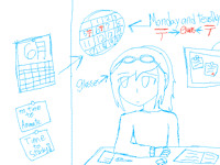 I have exams (sketch)