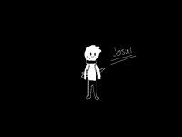 Black and white request ((sorry for the late art))