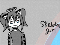 Fan art for skeletongirl!