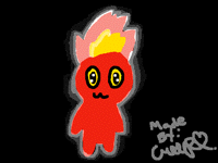 Olie here chibi flame