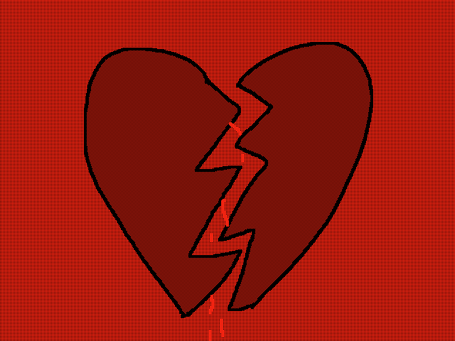 This is how I feel heart broken T-T
