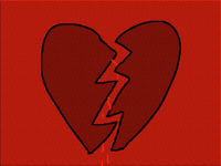 This is how I feel heart broken T-T