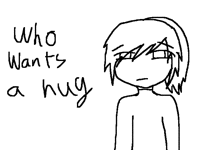 Want hugs? T-T