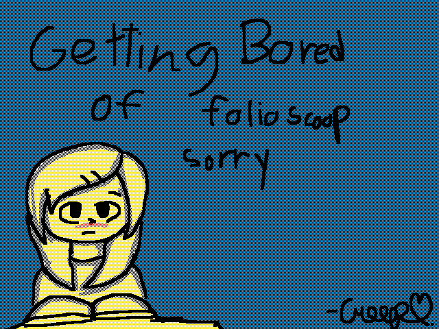 Getting Bored